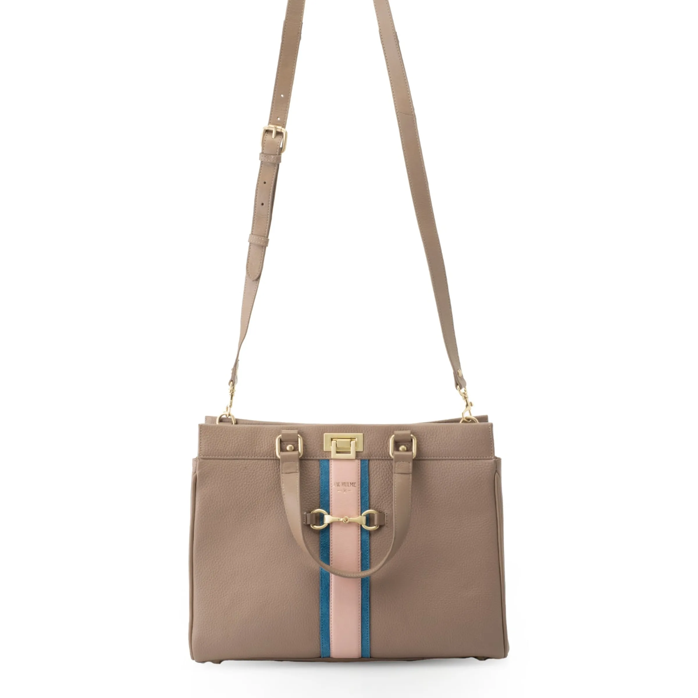 J. W. Hulme Co Celia Leather Tote W/Shoulder Strap> Totes