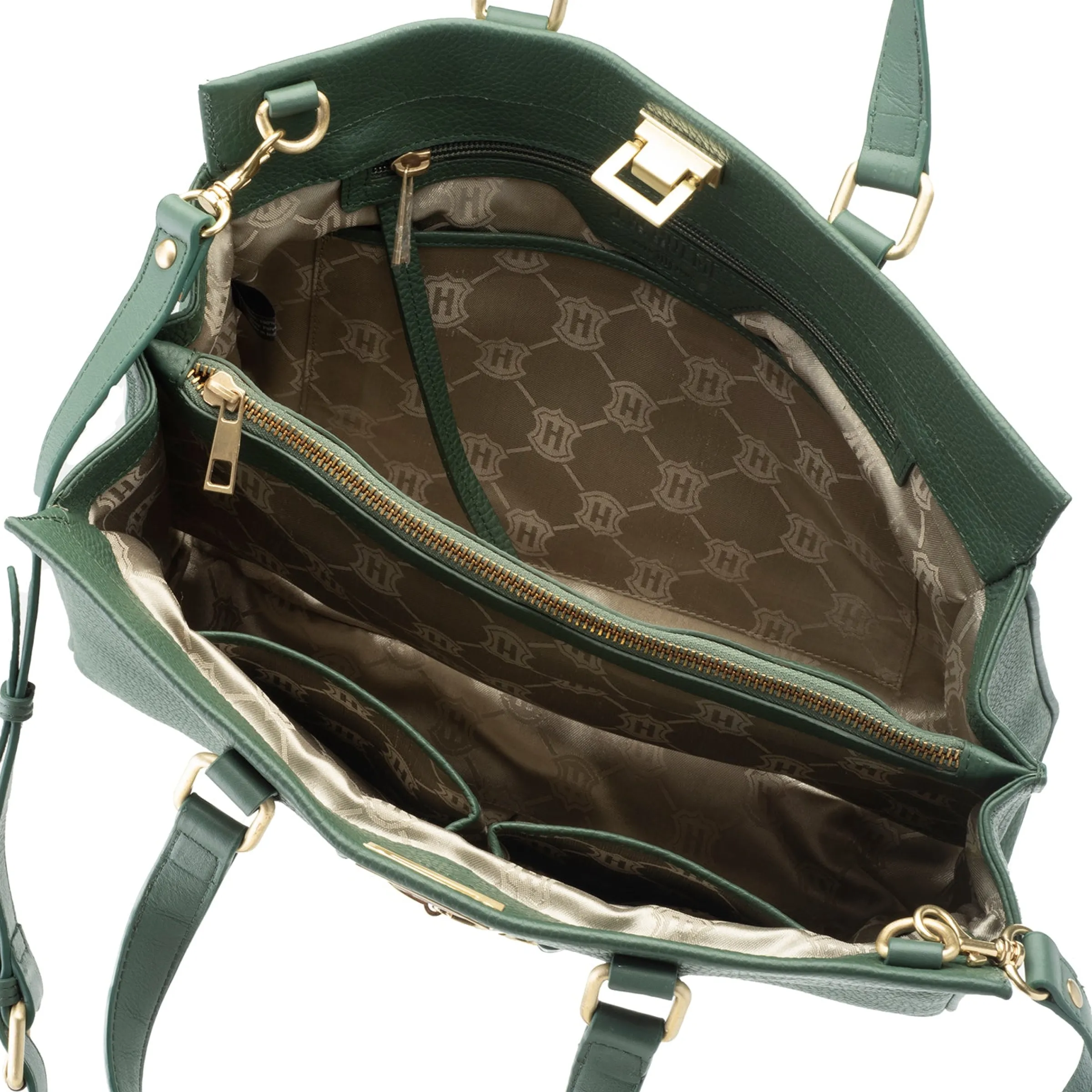 J. W. Hulme Co Celia Leather Tote W/Shoulder Strap> Totes