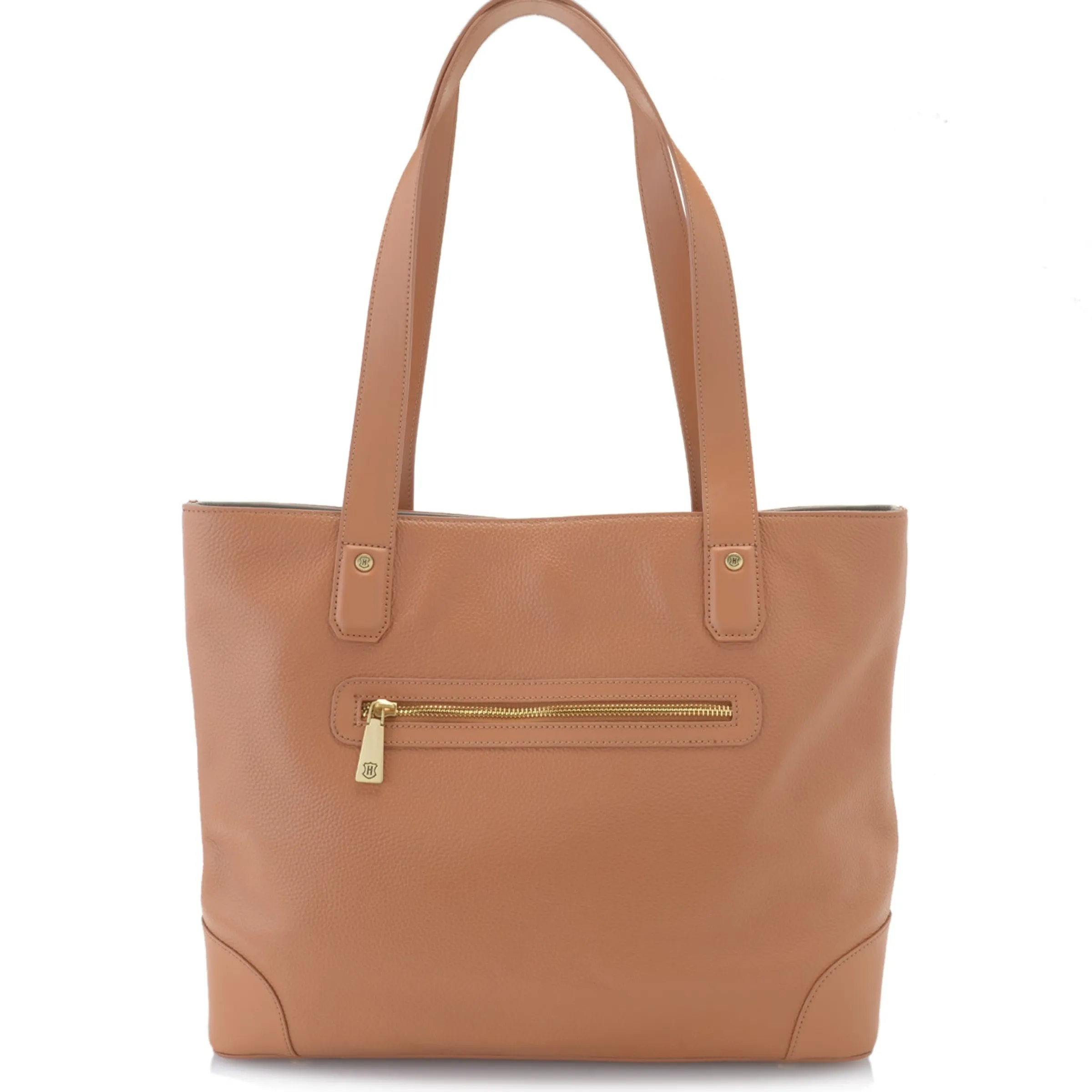 J. W. Hulme Co Crest Leather Tote Bag> Totes
