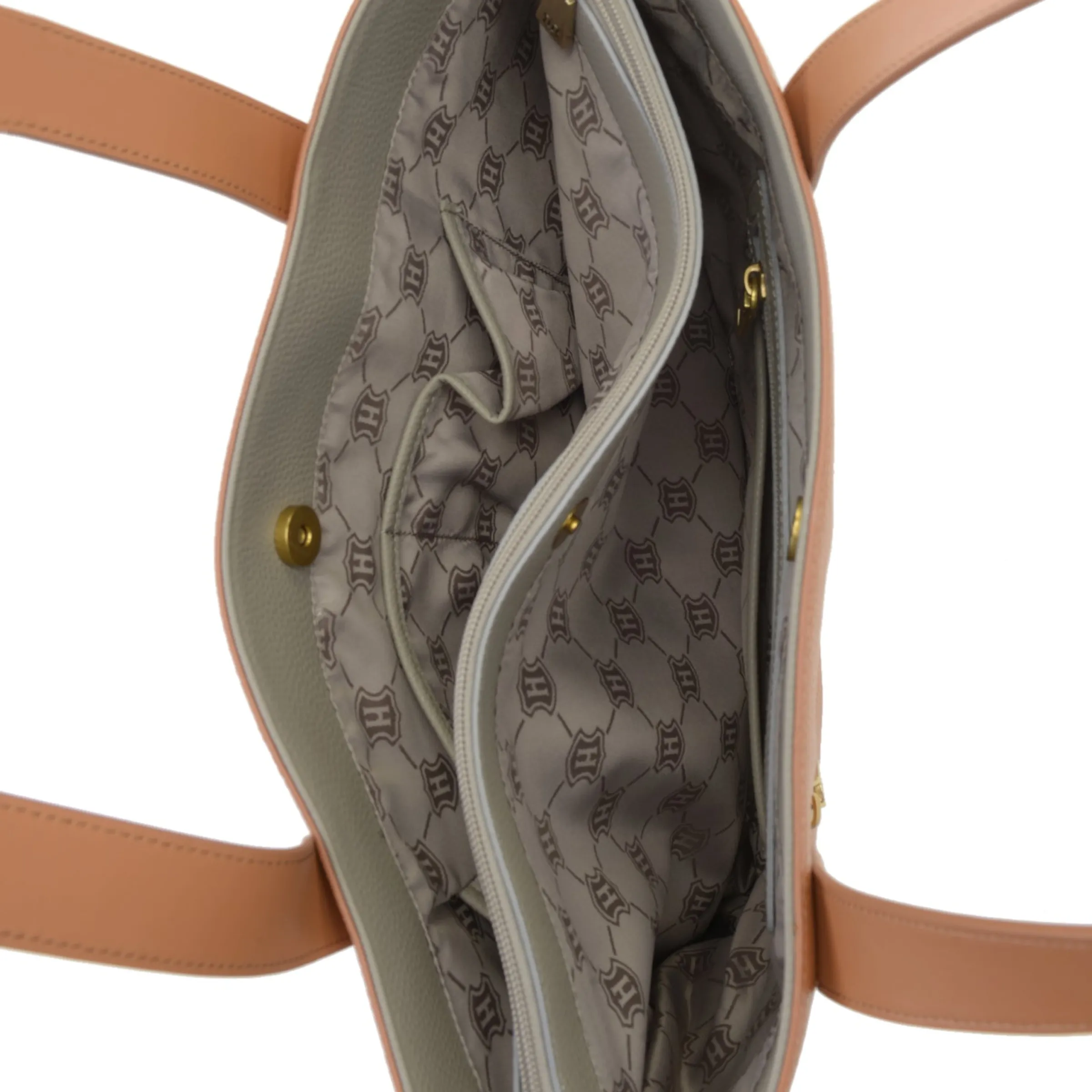 J. W. Hulme Co Crest Leather Tote Bag> Totes