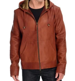 J. W. Hulme Co Deerskin Hoodie>Men Tops