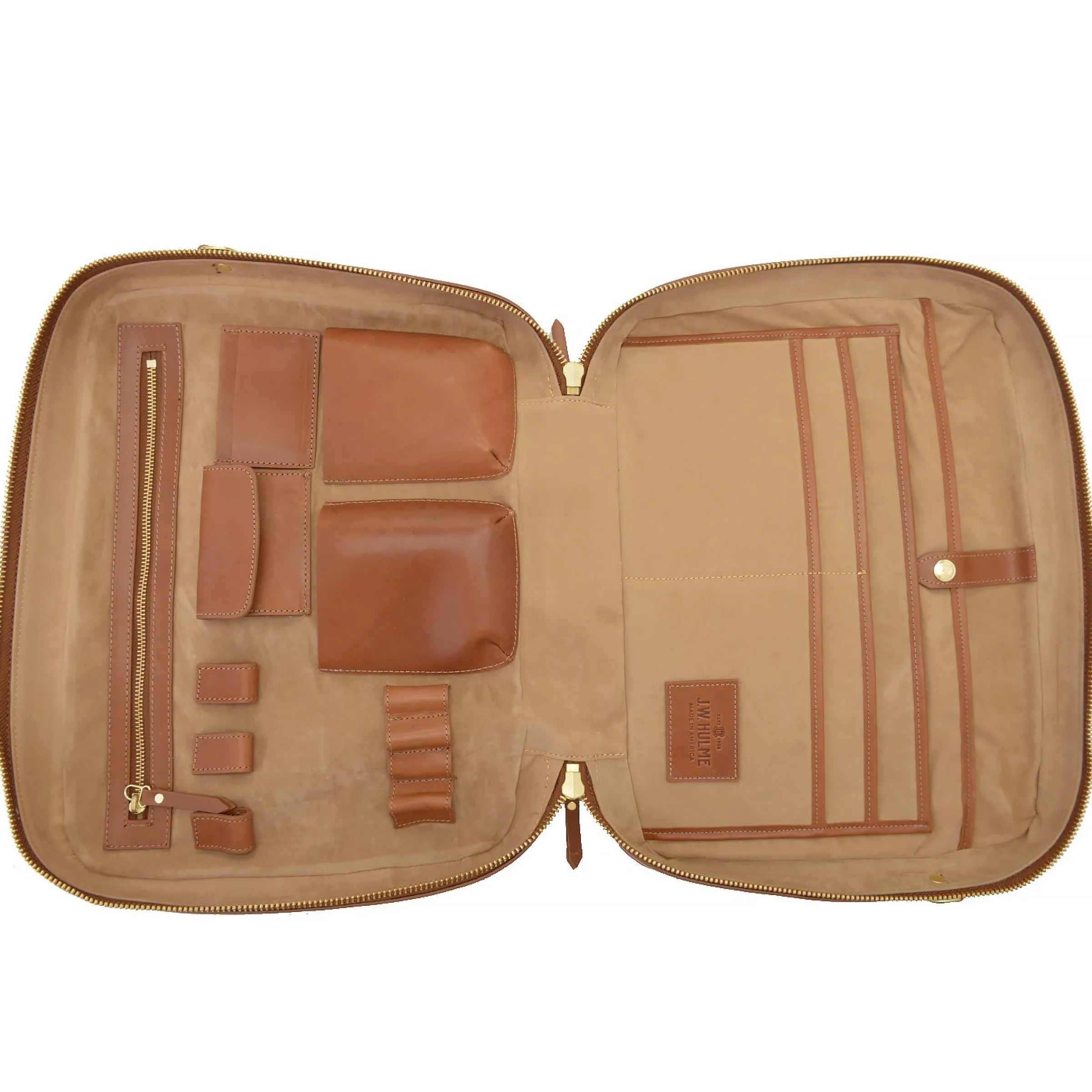 J. W. Hulme Co Editor Briefcase With Trolley Sleeve> Briefcases