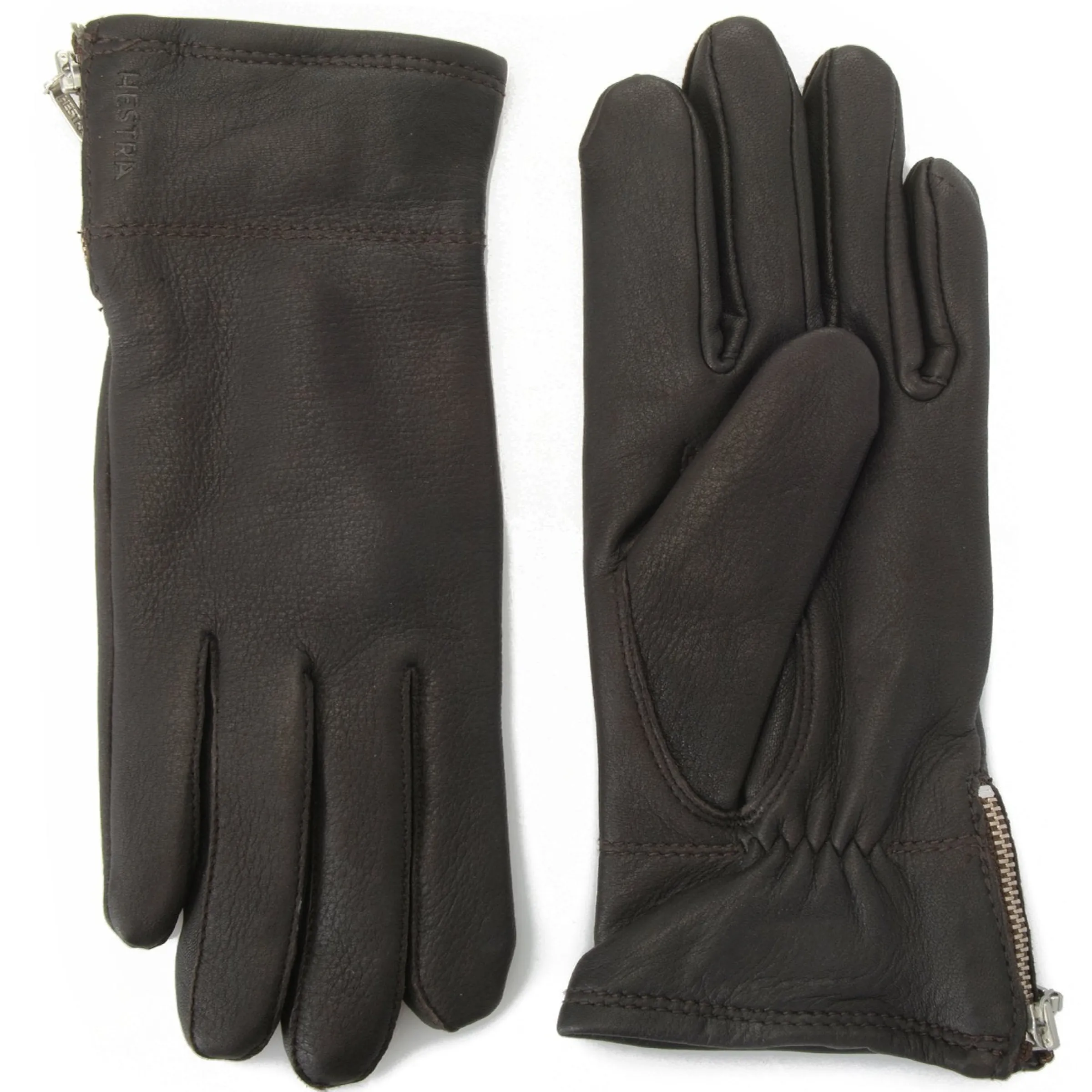 J. W. Hulme Co Hestra Charlene Deerskin Leather Zip Gloves>Men Outerwear