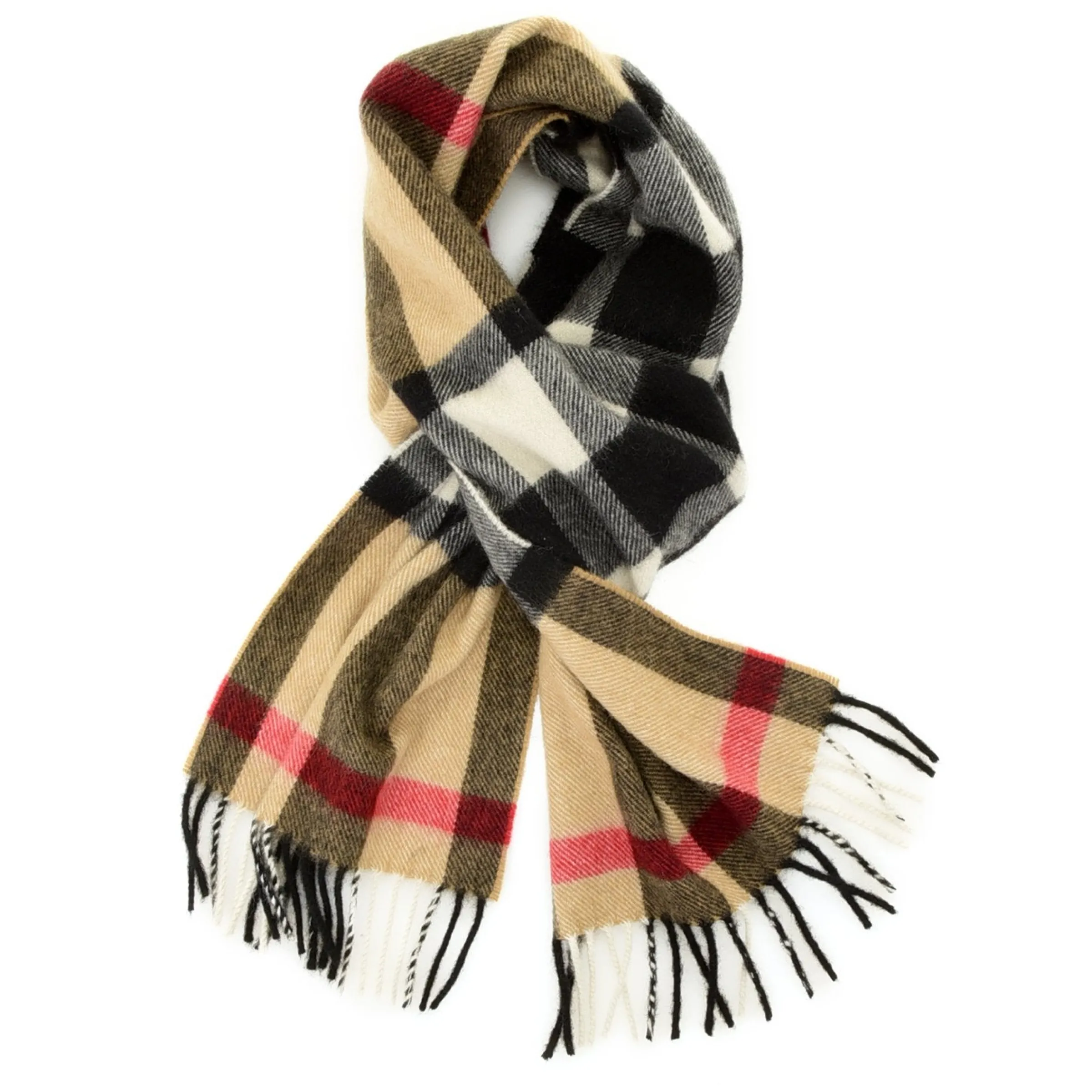 J. W. Hulme Co Hogarth Of Scotland Cashmere Fringe Scarf>Men Accessories