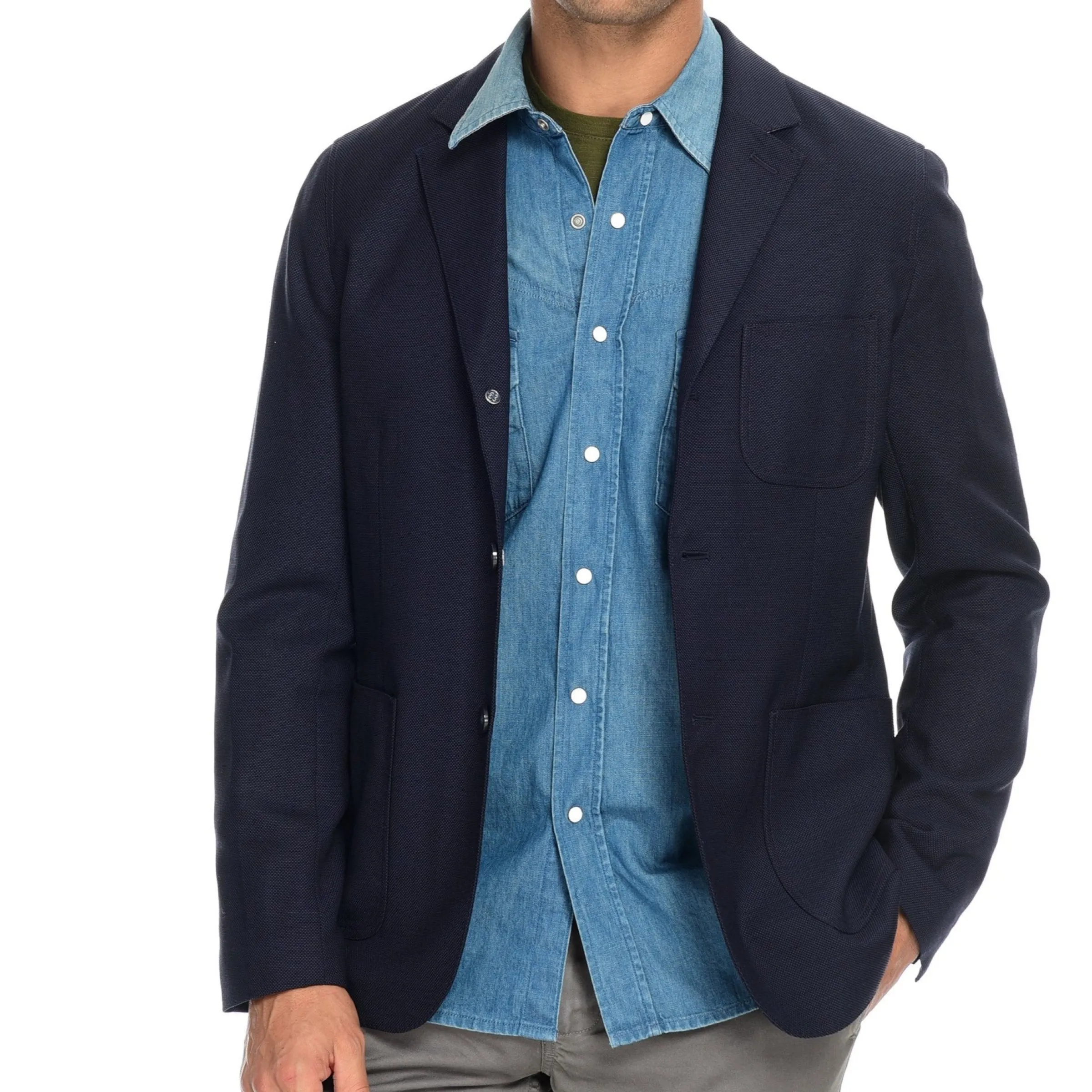 J. W. Hulme Co Hopsack Blazer>Men Accessories