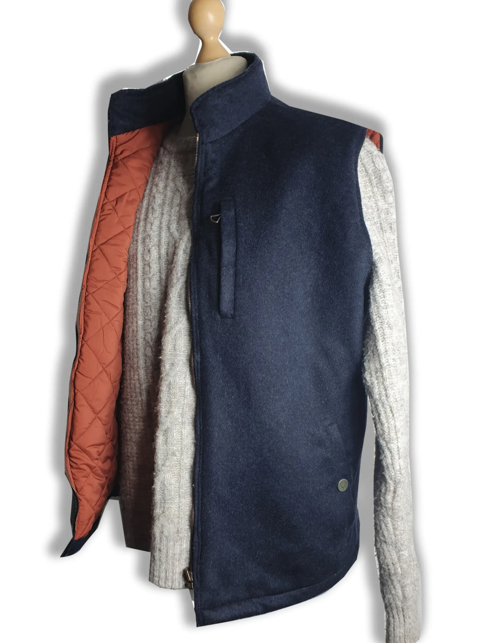 J. W. Hulme Co Hughie Waistcoat Gilet Vest By English Utopia>Men Outerwear