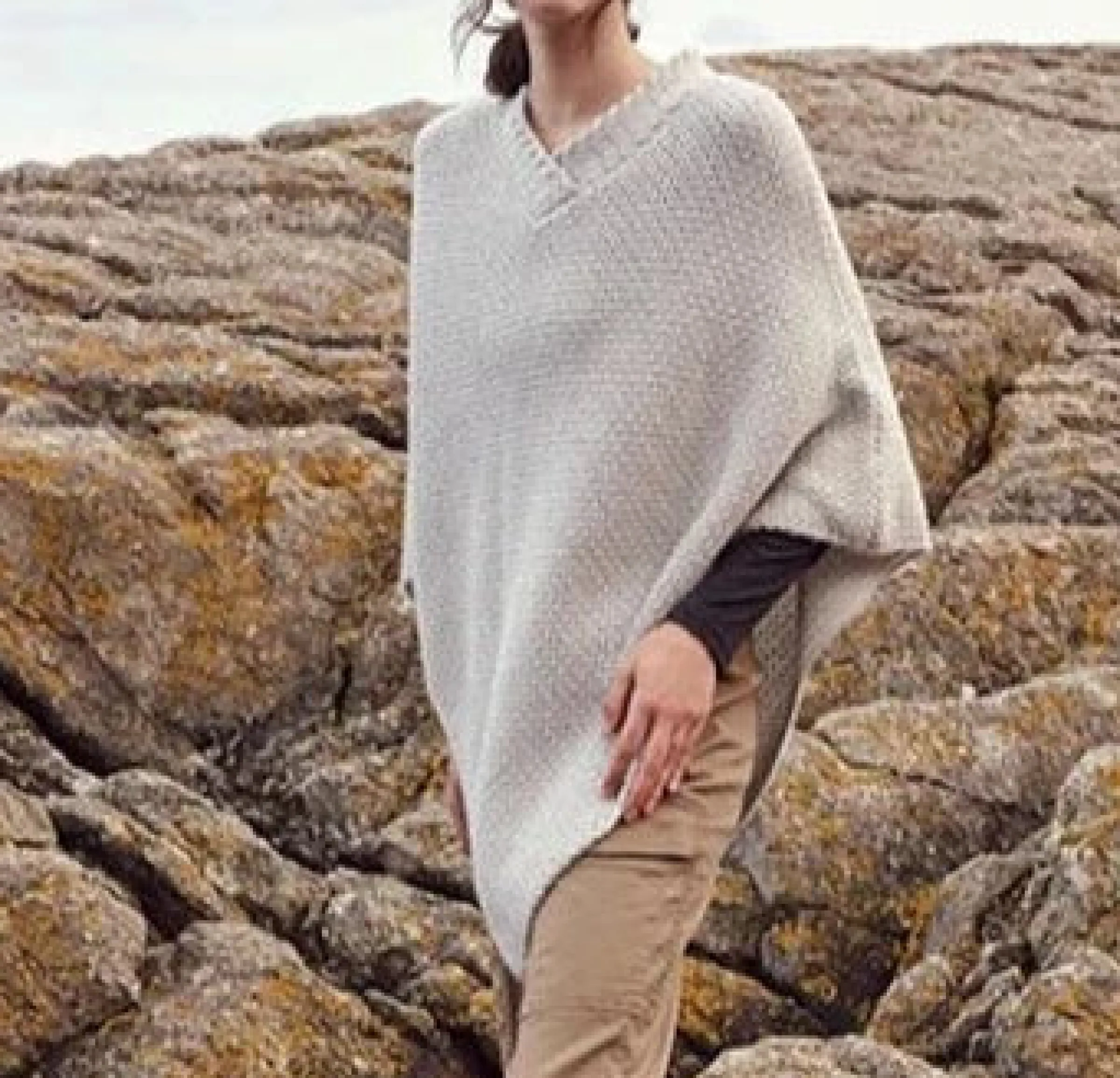 J. W. Hulme Co Irelandseye Avonberg Cable Neck Poncho>Men Outerwear