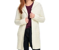 J. W. Hulme Co Irelandseye Coolquay Trellis Hooded Sweater>Women Outerwear