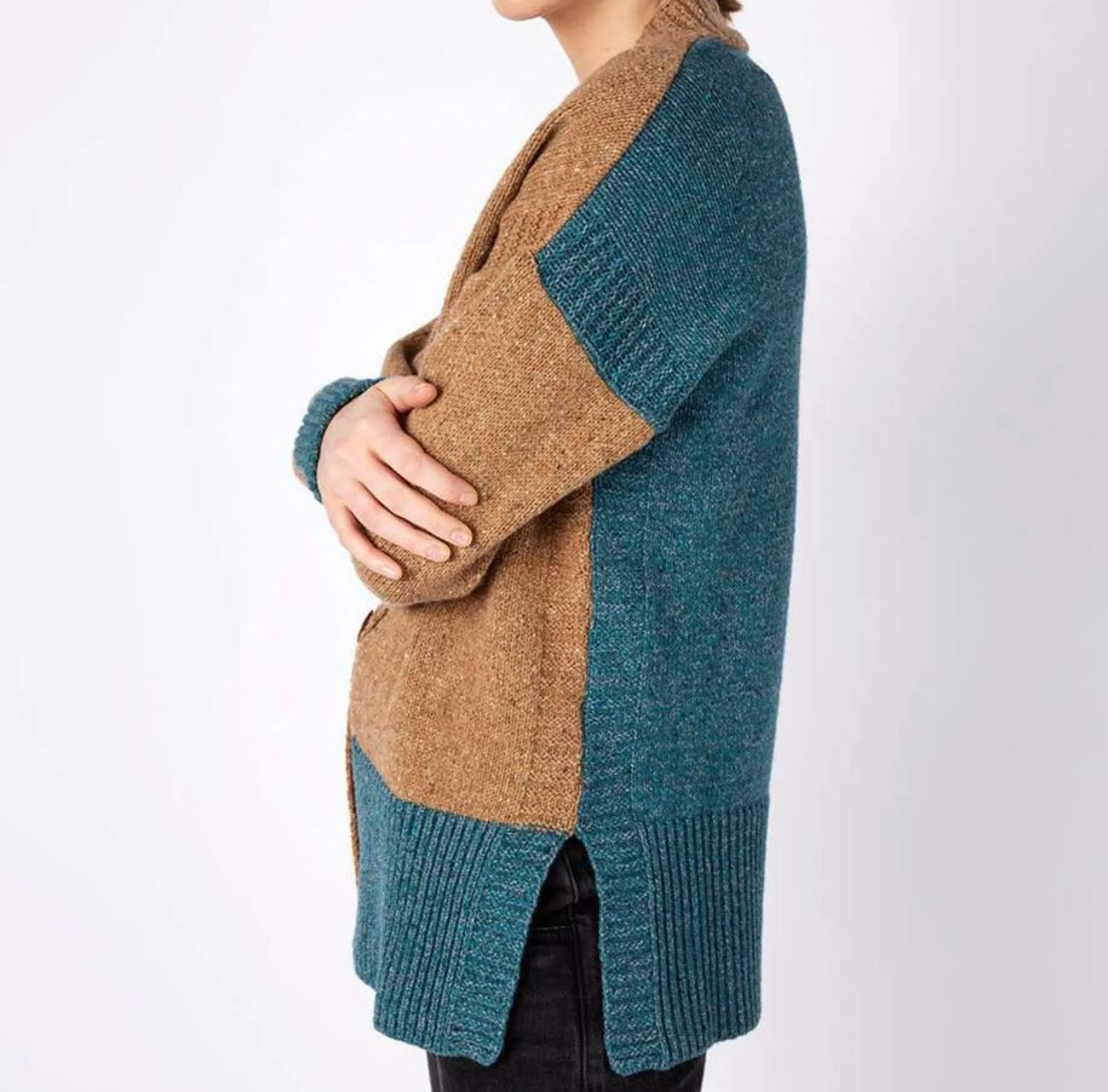 J. W. Hulme Co Irelandseye Hawthorne Contrast Cardigan>Men Outerwear