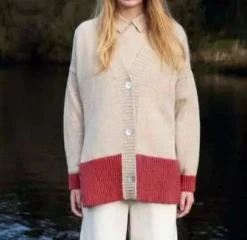 J. W. Hulme Co Irelandseye Hawthorne Contrast Cardigan>Women Outerwear