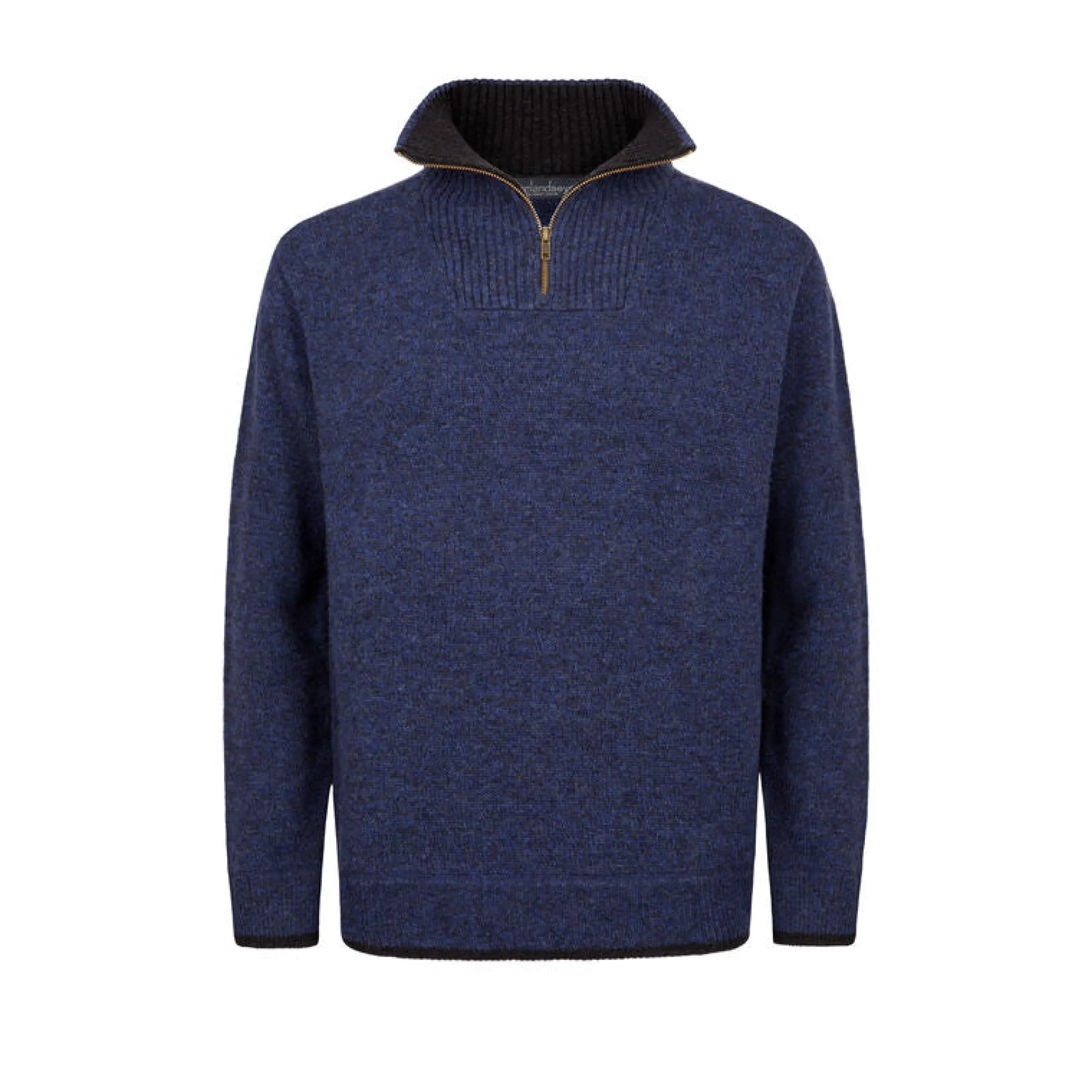 J. W. Hulme Co Irelandseye Knitted Lambswool Half Zip Sweater Men's>Men Outerwear