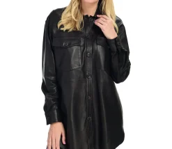 J. W. Hulme Co Lambskin Shirt Jacket>Women Tops