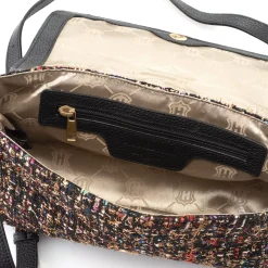 J. W. Hulme Co Maureen Tweed & Leather Crossbody><noscript><img width=