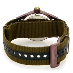 J. W. Hulme Co 42Mm Quartz Date Nylon Strap Watch Men's><noscript><img width=