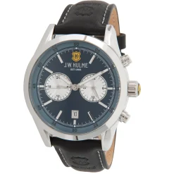 J. W. Hulme Co 44Mm Quartz Leather Strap Watch Men's><noscript><img width=
