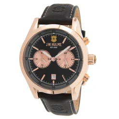J. W. Hulme Co 44Mm Quartz Leather Strap Watch Men's><noscript><img width=