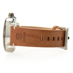 J. W. Hulme Co 43Mm Quartz Sunray Dial Leather Strap Watch Men's><noscript><img width=