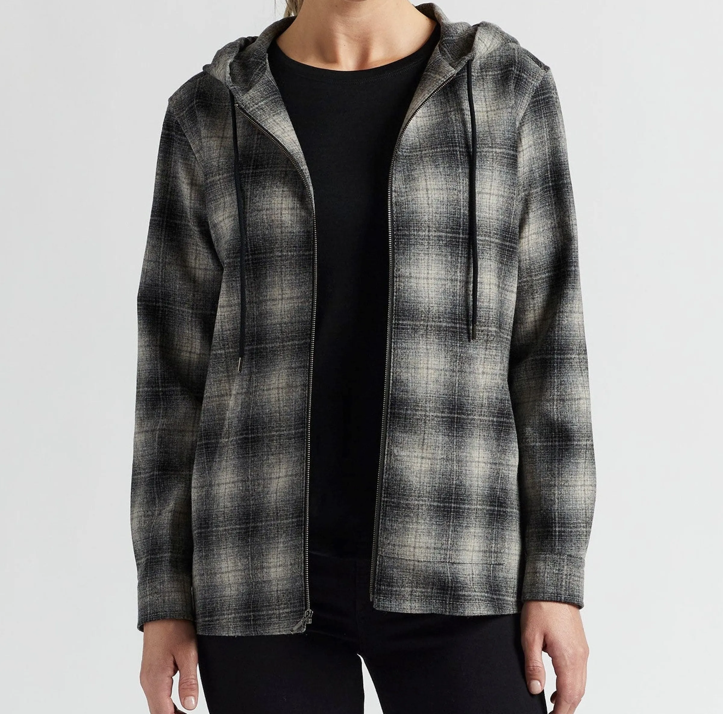 J. W. Hulme Co Pendleton Boyfriend Zip Hoodie>Women Outerwear