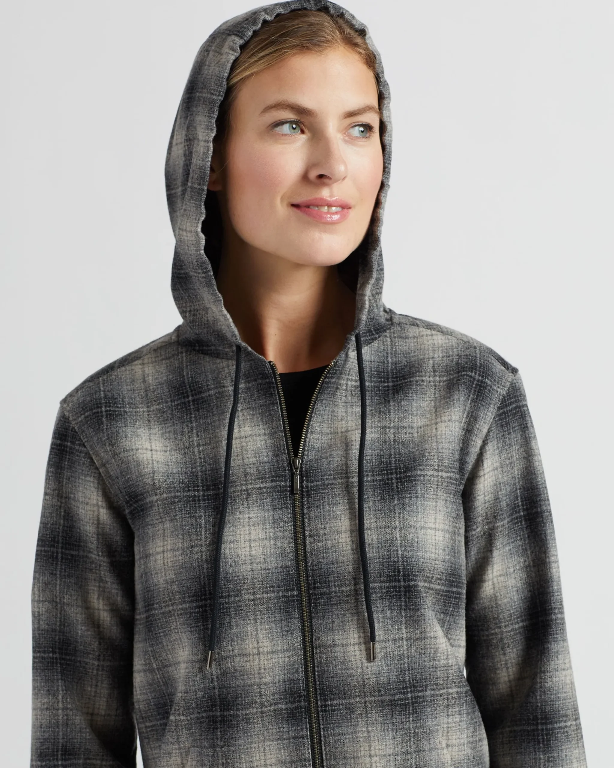 J. W. Hulme Co Pendleton Boyfriend Zip Hoodie>Women Outerwear