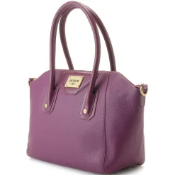 J. W. Hulme Co Skye Glazed Pebble Grain Leather Satchel><noscript><img width=