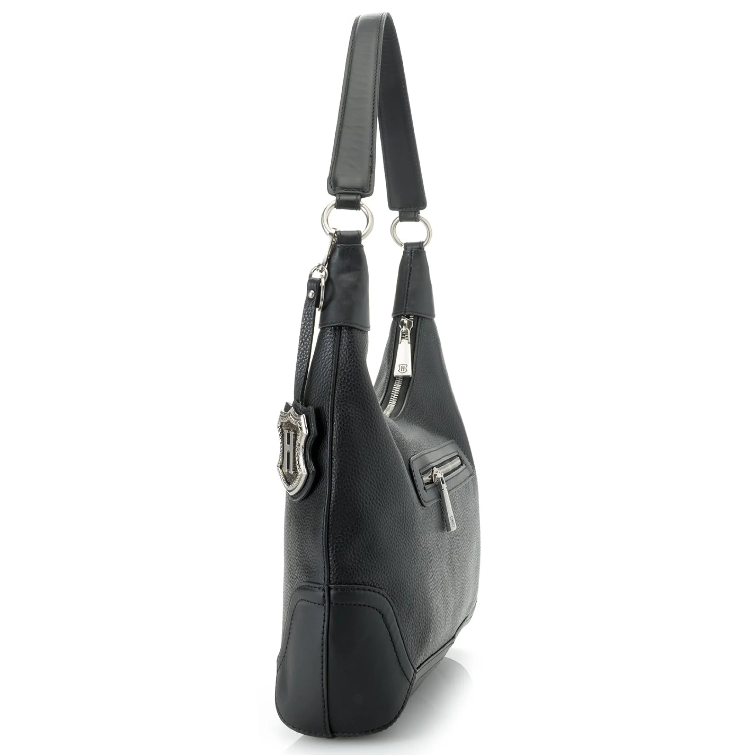 J. W. Hulme Co Hailey Leather Hobo Shoulder Bag> Satchels
