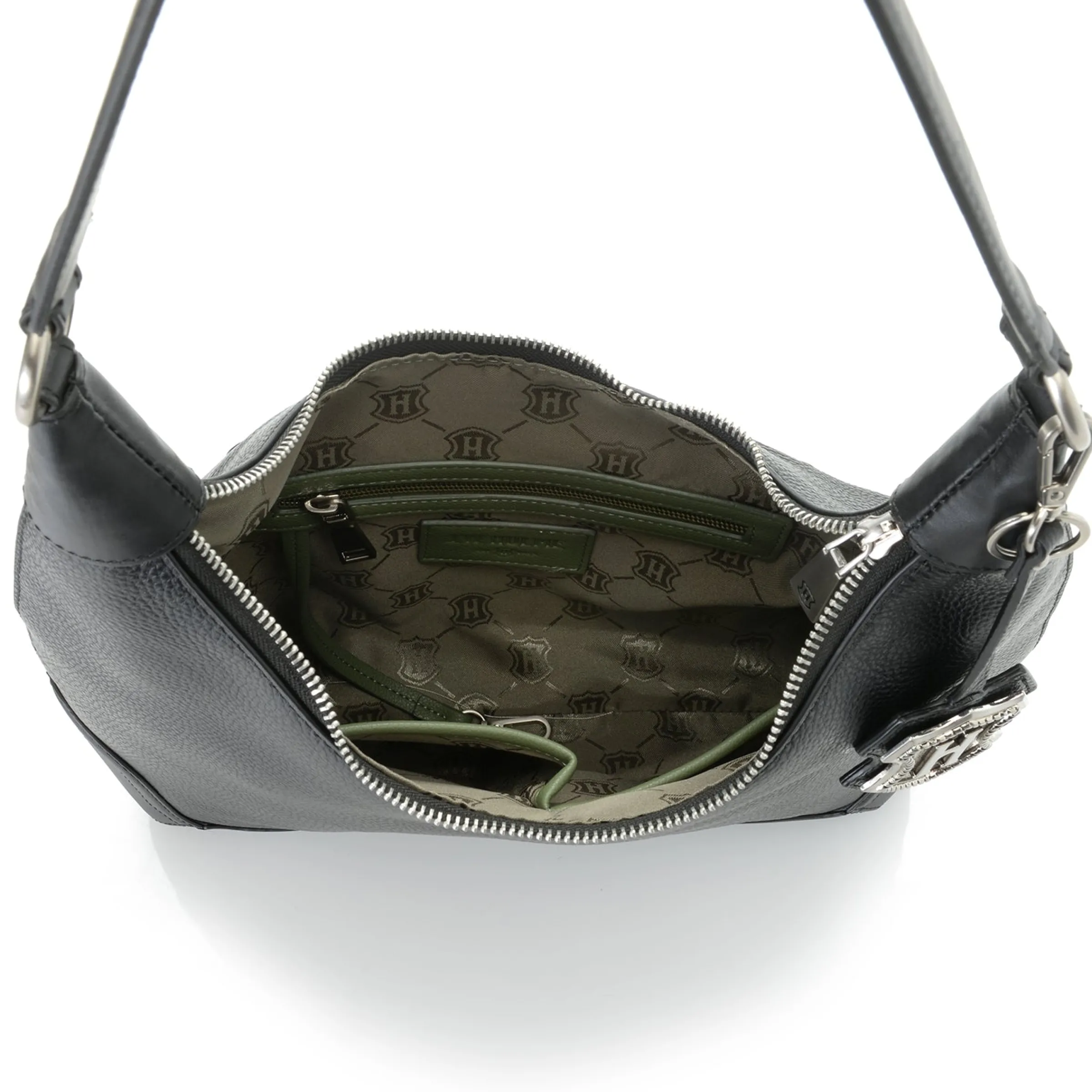 J. W. Hulme Co Hailey Leather Hobo Shoulder Bag> Satchels