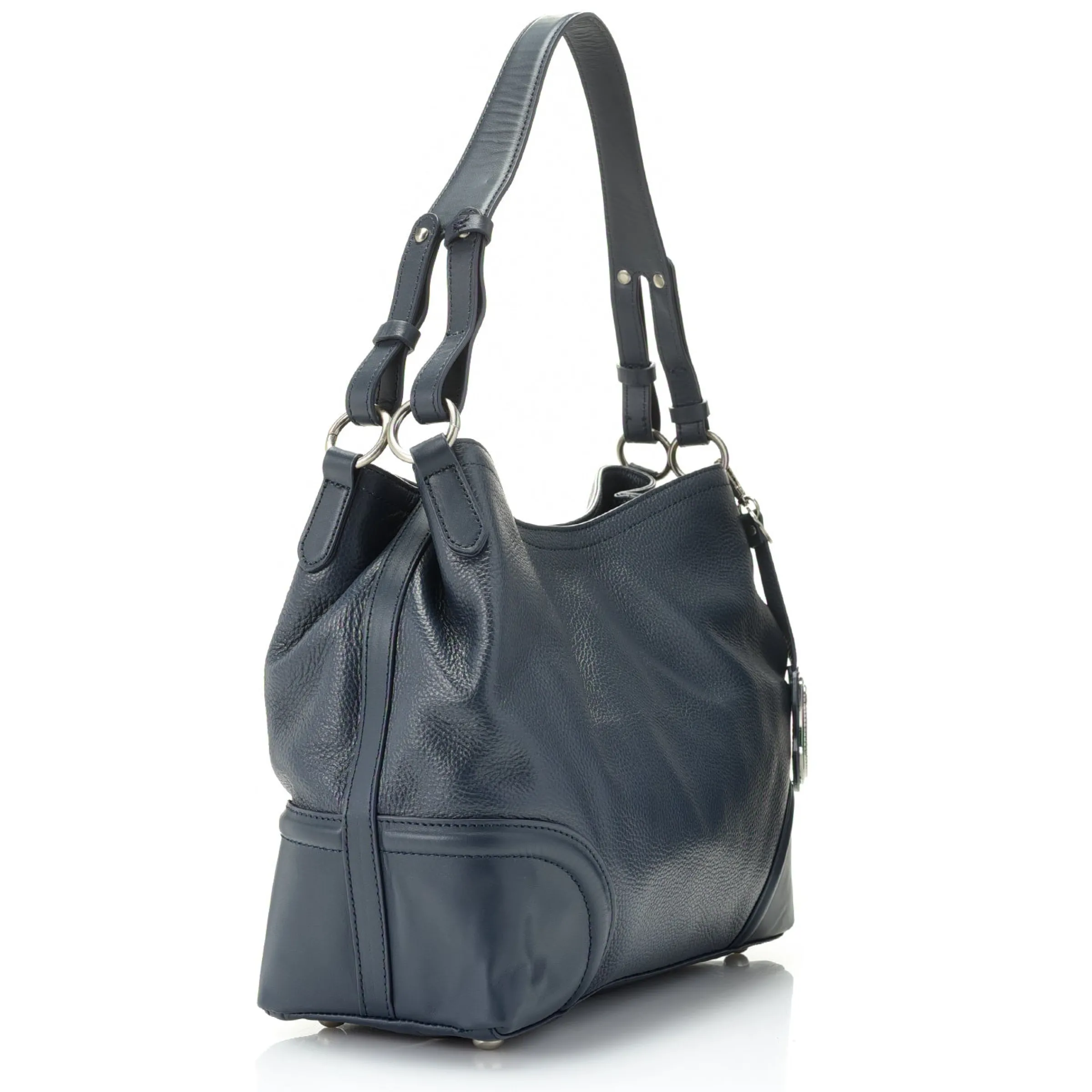 J. W. Hulme Co Hailey Leather Shoulder Bag> Satchels