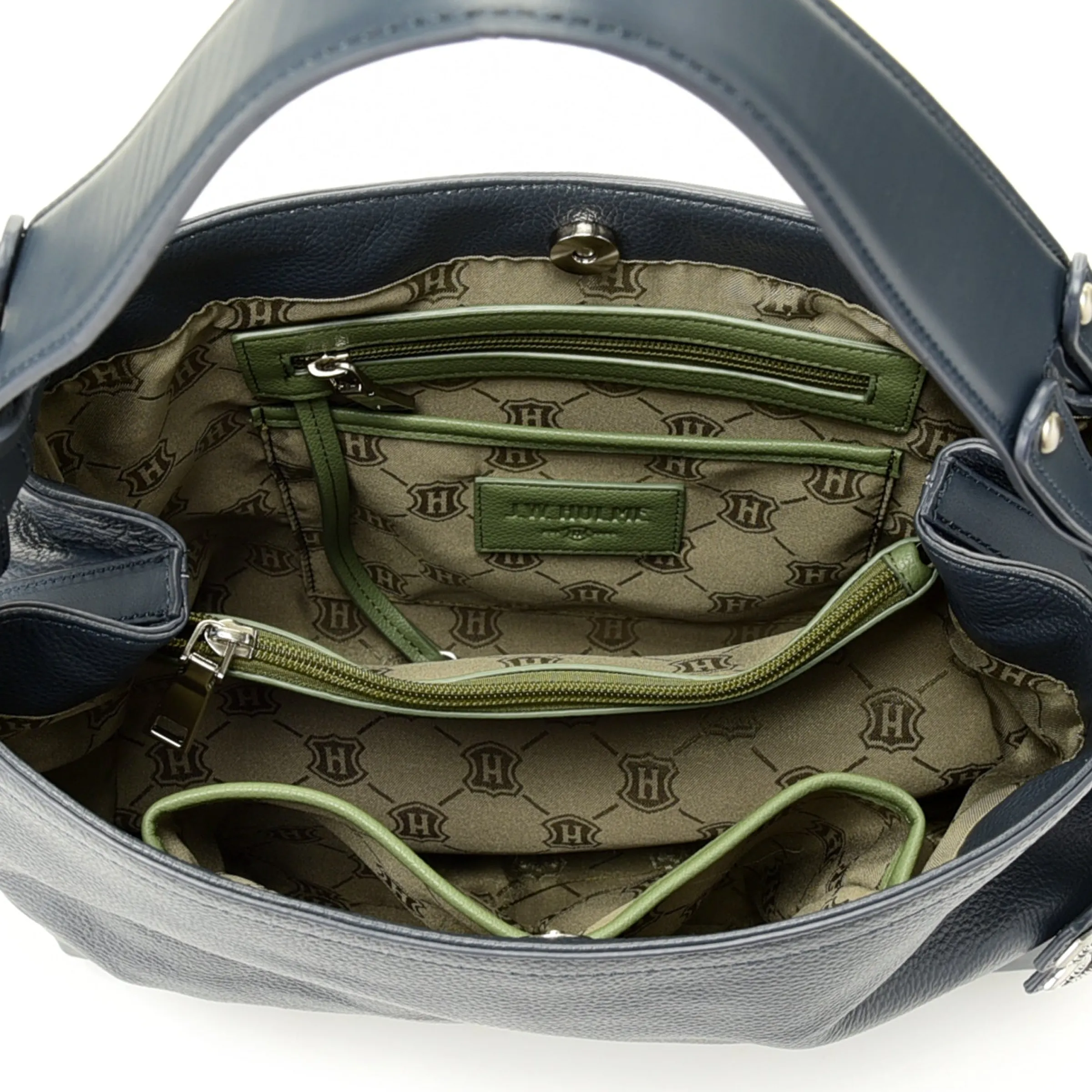 J. W. Hulme Co Hailey Leather Shoulder Bag> Satchels