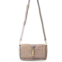 J. W. Hulme Co Maureen Tweed & Leather Crossbody><noscript><img width=