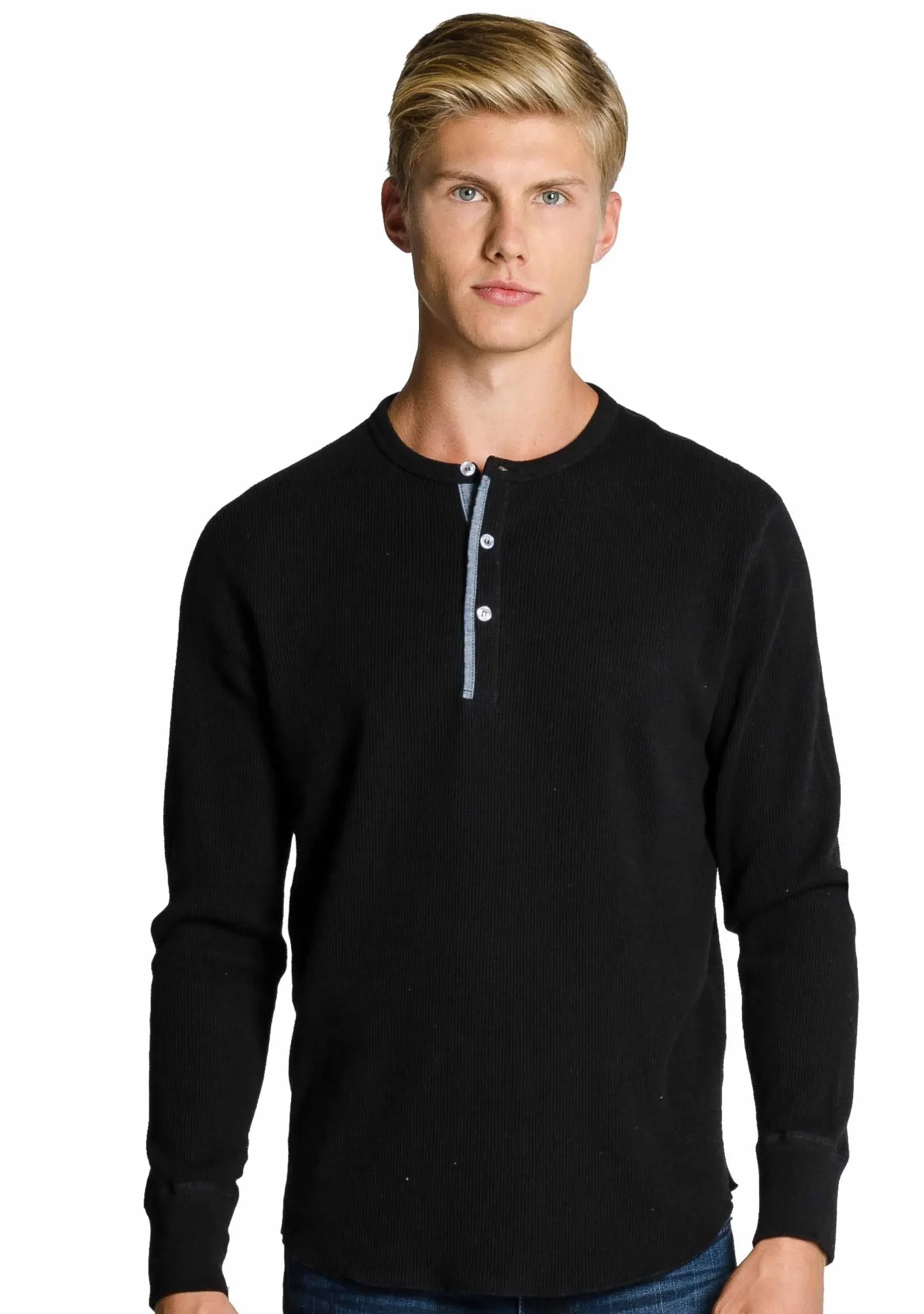 J. W. Hulme Co Redwood Classics Harrison 3-Button Henley>Men Tops